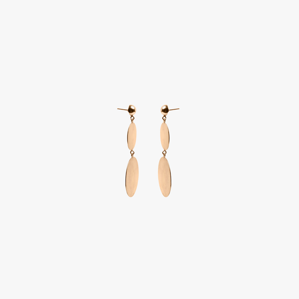 COIN EARRINGS - GOLD TONE