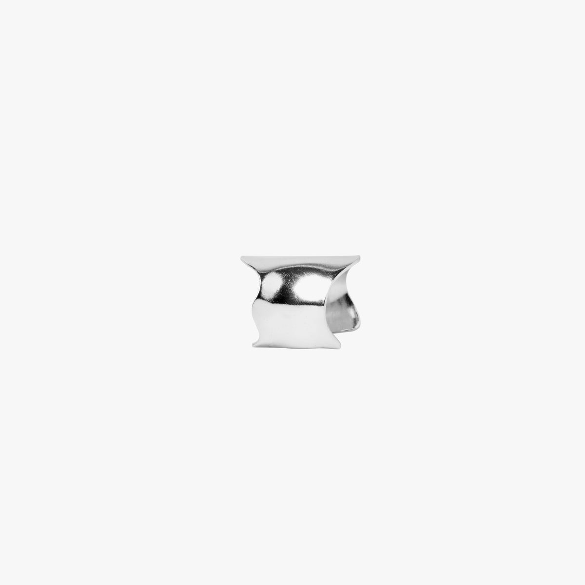 Roller Coaster Ring - Silver Tone